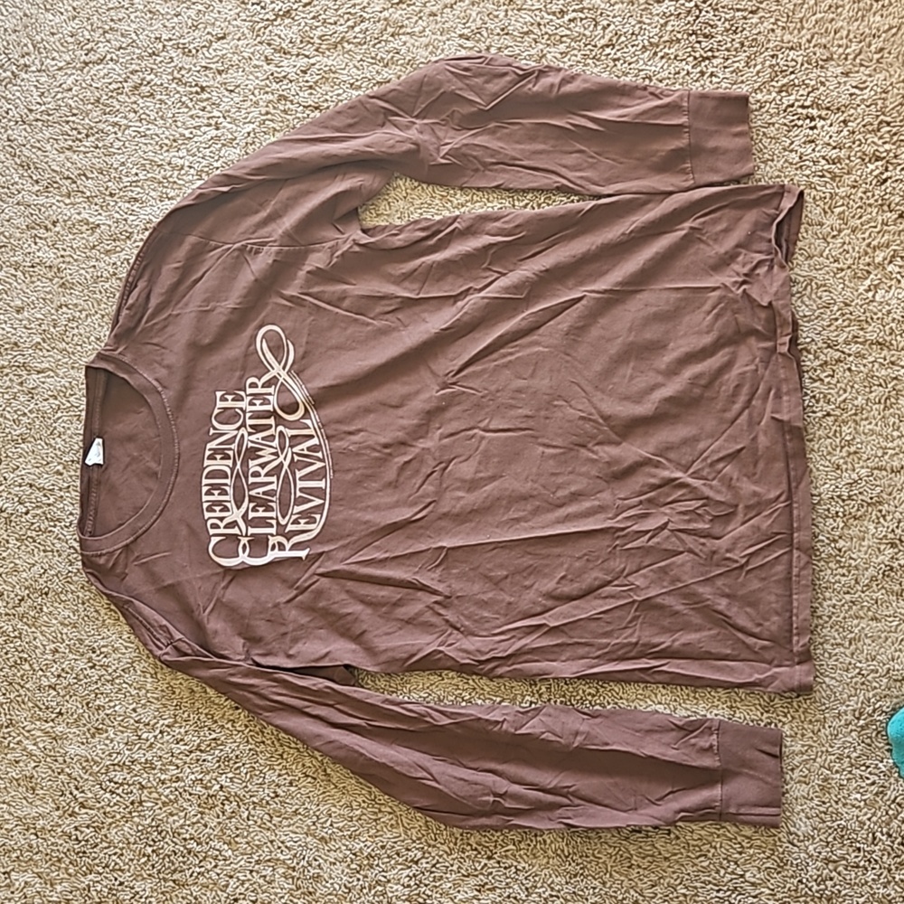 Brown Long Sleeve Tee